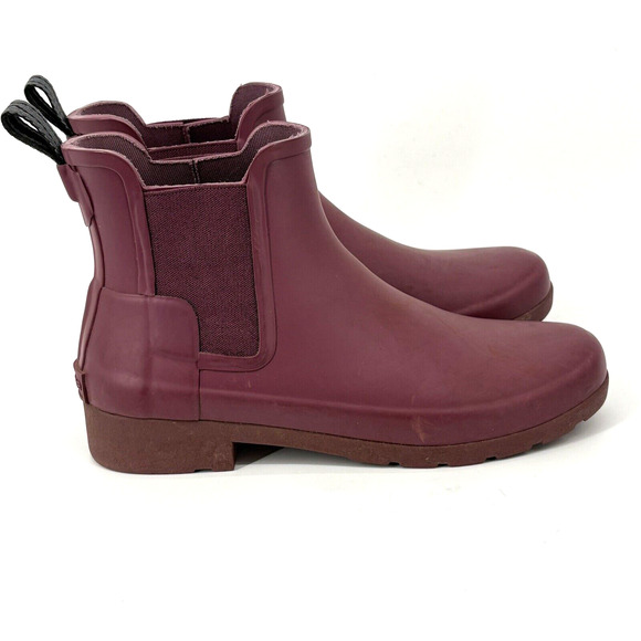 Hunter Boots Womens 6 Pink Refined Chelsea Ballard Ankle Chore Barn WFS1017RMA - Picture 10 of 10